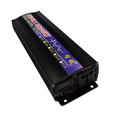 Onduleur pur sinus 12V 220V pour camping-car et appareils domestiques lors de vos voyages