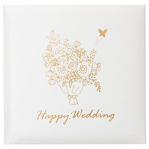 ハクバ HAKUBA ウエディング台紙 マリアージュ 2L 2面 ブーケ ホワイト MWM-BQ-2L2WT 4977187652741