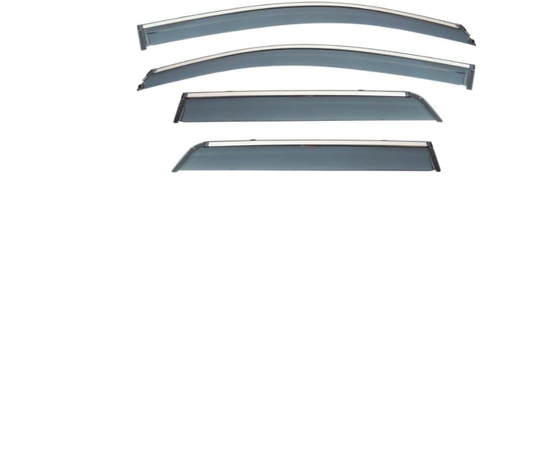 Panxuc Normal Car Wind Deflectors For Mitsubishi Outlander Sport 2012-2017, Side Window Wind Rain Deflector Window Visor Sun Rain Guard Smoke Guards