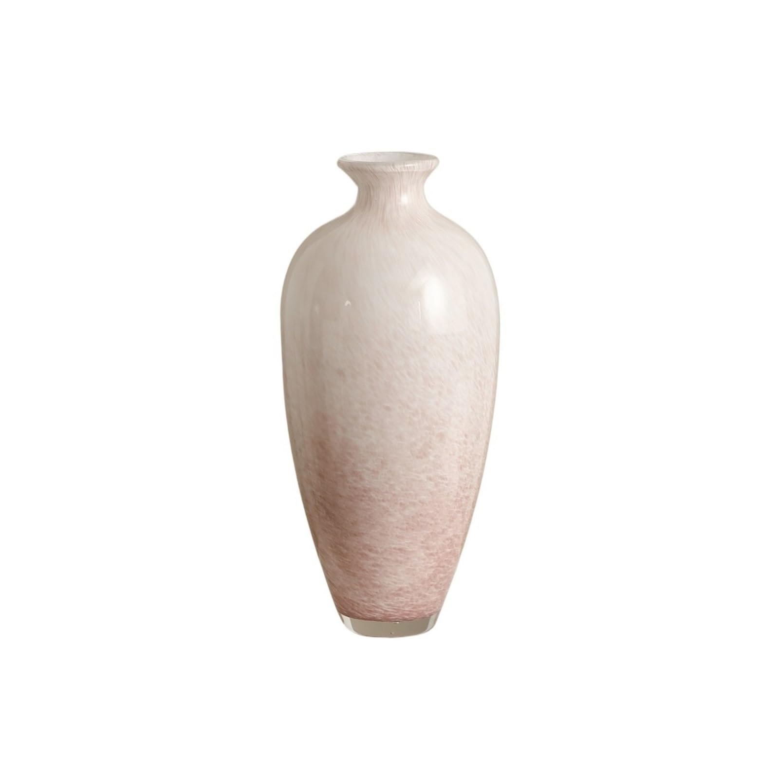 Lizhuzhuzs28 One Color Flower Vases Decorative Pink Gradient Glass Vases 35.5Cm Modern Decorative Vase Home Decor Flower Vases Decorative For Living Room