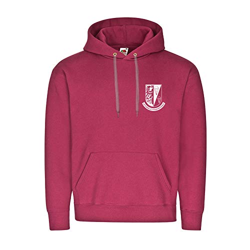 Sweat à capuche Luftlande Copytec Rouge Large pour vos activités outdoor et loisirs
