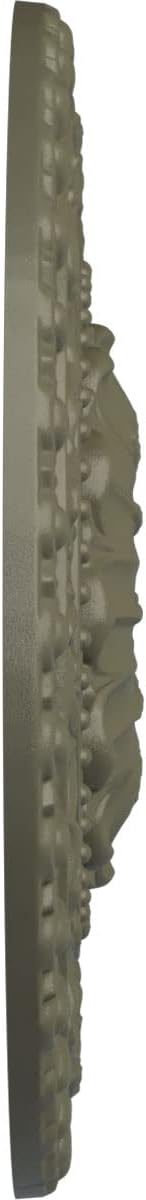 Ekena Millwork CM23VASSF 23 1/2"OD X 3 1/2"ID X 2 1/8"P Vaduz Ceiling Medallion Fits Canopies Up To 3 1/2", Spartan Stone