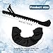 HDFCLUP Hard Plastic Ice Skate Guards - Durable Figure Skate Blade Covers for Men, Women & Kids - Slip-On Protective Ice Skating Accessories for Hockey & Figure Skates (13.6