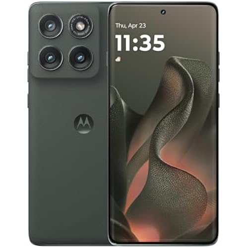Motorola Edge 2025 | Unlocked | Made for US 8/256GB | 50MP Camera | Pantone Deep Forest