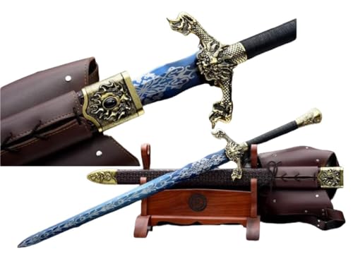 Chinese Sword,Flying Dragon jian,Handmade(High Carbon Steel balde) Battle Ready