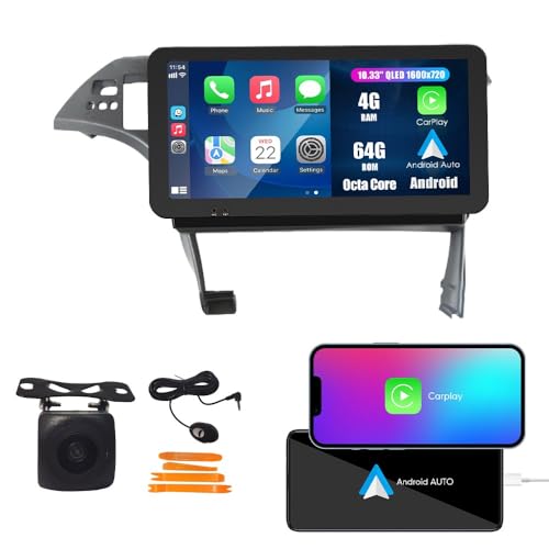CarPlay Android Auto Navigation Stereo GPS Radio Reverse Camera Display 10.33