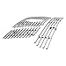 APS Fits 05-07 Nissan Pathfinder/Frontier Billet Grille Combo #N67966A