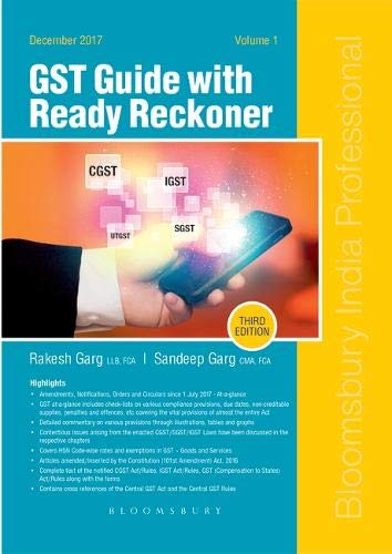 GST Guide with Ready Reckoner, 3e (Two Vol Set)