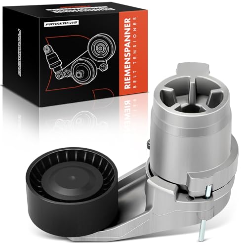 Image of Frankberg Belt Tensioner Belt Pulley Tensioner Compatible with 1 2 3 4 5 6 7 Series X3 X4 X5 X6 E70 E71 F01 F06 F07 F10-F13 F15 F16 F20-F23 F25 F26 F30-F36 3.0L Petrol 2008-2020 11288604266