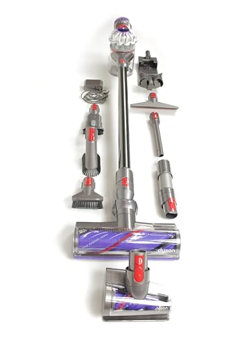 Dyson V8 Animal Extra Cordless Vacuum Cleaner, Silver/Purple