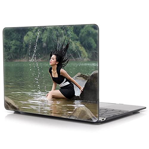 Cover rigida in plastica personalizzata per MacBook Pro 14 M1 Pro/Max (layout nero cristallo)