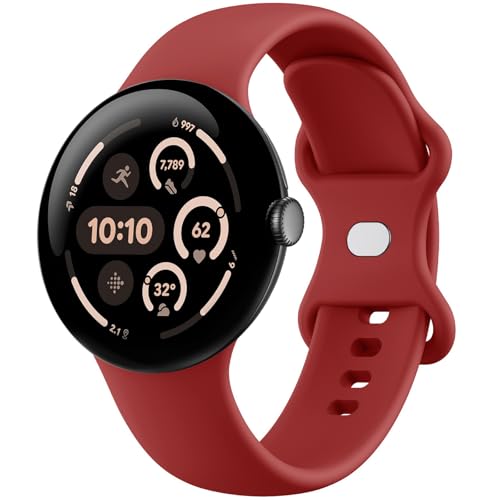[JUNENTER] �o���h Google Pixel Watch 3/4 (45mm) �ƌ݊�������A�\�t�g�V���R�� �X�|�[�c�����X�g���b�v �u���X���b�g Google Pixel Watch 45mm (02-�}���`�J���[)