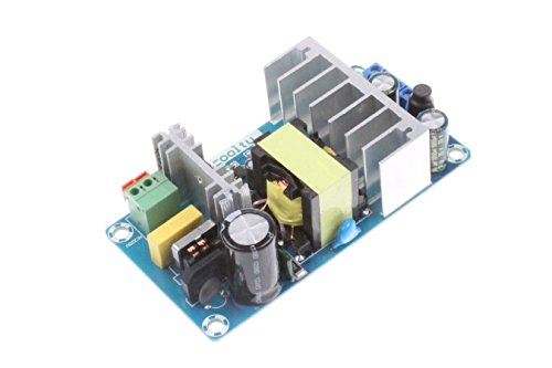 Image of NOYITO AC to DC Power Supply Module DC 24V 4A 12V 1A Dual Output AC 100-260V to 24V 12V 100W Industrial Power Module (Dual Output 24V 4A, 12V 1A, Blue)