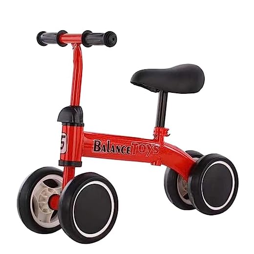 Bicicleta de equilíbrio infantil,Bicicleta infantil Striders | Bicicleta infantil sem pedal para iniciantes para meninas e meninos, pneus sem furos, assento ajustável e estrutura durável Shangjia