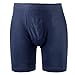 Produktbild HERMKO 8955 2er Pack Herren Longpant aus Baumwolle/Elastan, Größe:D 5 = EU M, Farbe:marine