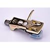Gold plated Headshell, mount, cartridge and stylus, needle for Pioneer PL100, PL112D, PL115D, PL117D, PL120, PL300, PL400, PL510, PL514, PL514X, PL550, PL570, PL1170, MADE IN ENGLAND