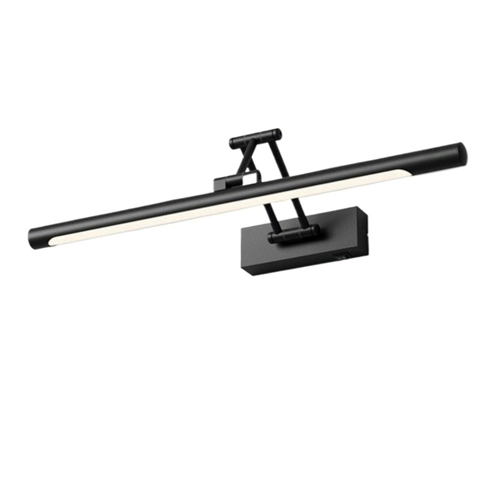 Aplique frontal de espejo regulable para eliminar sombras en el baño