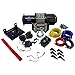 MOTOALLIANCE® Viper 4500lb ATV/UTV Wireless Winch with 50' of Steel Cable. IP67 rated. USA Powersports Company with 20 Years of Experience.