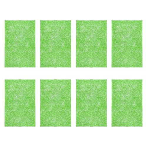 BUBEFSKD 8 alfombrillas reutilizables para frigorífico, para guardar frutas, alimentos, frescas, congeladores, frutas y frigoríficos