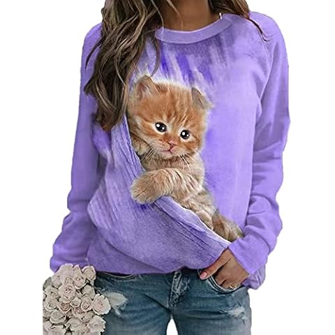 Sweat-shirt MAIISO Chat 3D Cover