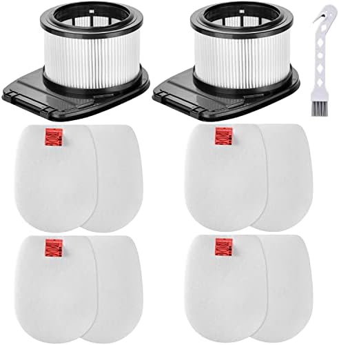 IZ300UKT Filters Set for Shark IZ300, IZ300UK, IZ300UKT, IZ320 IZ320UK, IZ320UKT Anti Hair Wrap Cordless Vacuum Cleaners Pre-Motor Foam&Felt IZ Series Filters