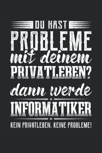 Lustiges Informatiker Notizbuch (liniert) Informatik Programmierer IT