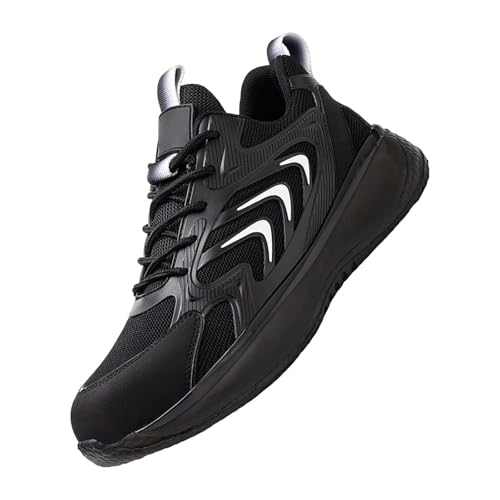 Genérico Zapatillas Deporte Mujer Negras y antiperforación Zapatop Mujer (Black, 45)