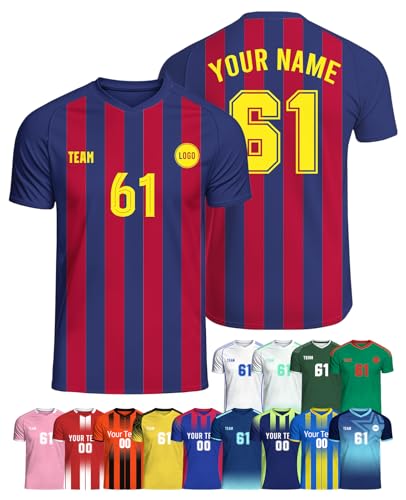 Custom Soccer Jerseys Personalized Team