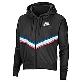  Nike Sportswear Heritage Women\'s Full-Zip Fleece CU5902-010 Black/Sail/White Black/Sail/White XS