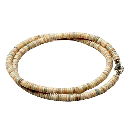 Collier opale éthiopienne multicolore 6mm pour sublimer vos tenues