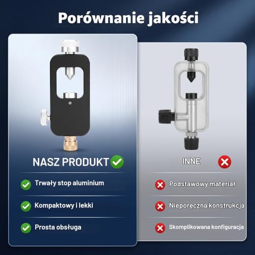 Alomejor Adapter do napełniania zbiornika do nurkowania stacja do napełniania paintball HPA adapter do napełniania zbiornika butli nurkowej