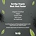 Berrilys Organic Black Seed Powder - Nigella Sativa, Ground Kalonji, Black Cumin for Baking, Bread Making, Cooking, Smoothies, Curries, Soups, Salads, & Stews - Nutritious- Resealable - 10 Oz