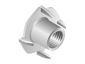 Frantos 10 Stück Einschlagmuttern 400110121040615-B10