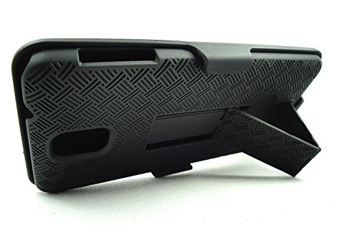 Gw Cases Compatible For Samsung Galaxy Note 3 Case -Holster Armor Defender Full Body Protection Case Cover (Plastic Rear Hard Shell And Holster) For Samsung Galaxy Note 3 (Black Holster Shell) #TOP1