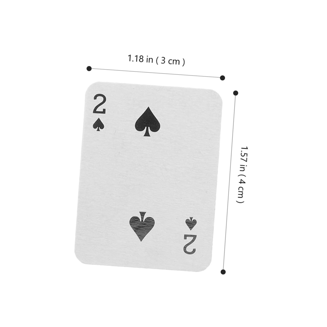 Sosoport Travel Poker Cards Mini Play Cards for Travel Toys Perfect for Adults and Boys and Girls