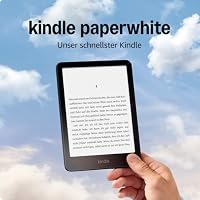 Amazon Kindle Paperwhite (neueste Generation) – Unser schnellster Kindle, mit neuem 7-Zoll-Display und wochenlanger Akkulaufzeit – 16 GB – mit Werbung – schwarz – Ansicht 7