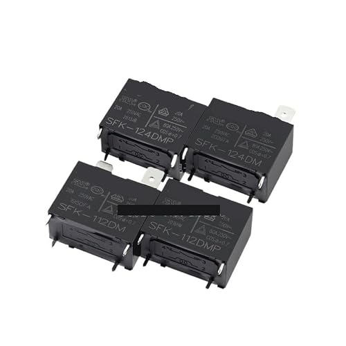 YLQUXEUV 20pcs Air conditioning special relay SFK-124DMP 24VDC 20A 250VAC 4PIN