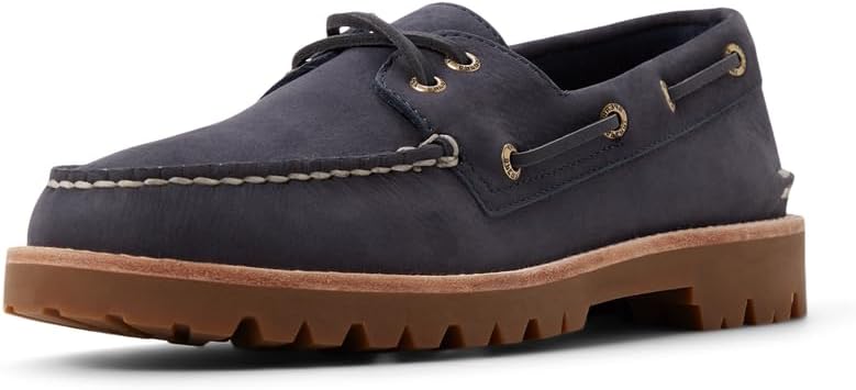 Sperry Mens Authentic Original 2 Eye Leather Lug Boat Shoe