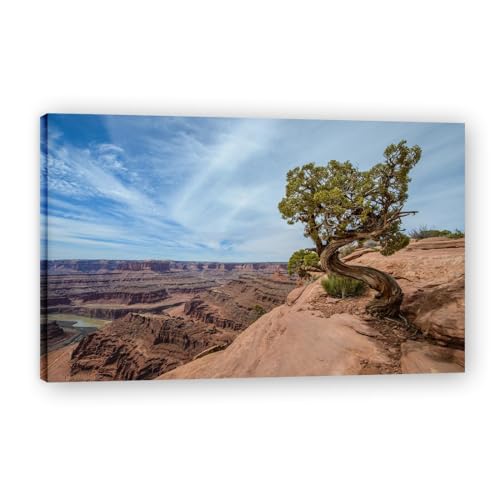 Peintures prints decor de canyon sur toile premium tableau mural cadre interne