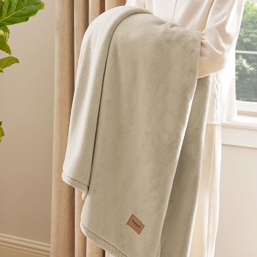 Bedsure Twin XL Blanket, Thick Fleece Blanket 500Gsm, Warm