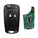 Produktbild Autoschlüssel Schlüssel Funk Fernbedienung Klappschlüssel 2 Tasten 433 MHz Sender + ID46 Transponder passend für Opel Adam Astra Corsa Insignia Meriva Omega Tigra Vectra Zafira