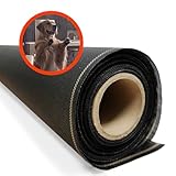 Pet & Weather Resistant Insect Screen - 17/14 Super Screen (48 in x 100 ft) - Mesh Screen for Patio Porch Pool Cage & Lanai - Replacement Screen Roll, Black - Dog & Cat Proof Screens for Windows