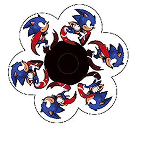 Running Dynamic fingertip Spinning, Fidget Spinner Fidget Toy Hand Fidget Spinner-for Kids with Anxiety Stress Reduce,Birthday Gift,Stay Focus,Stress Relief . (Dynamic Gyro Sonic)