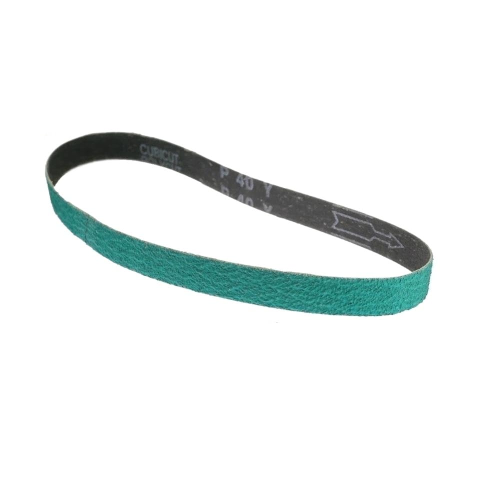4 nastri abrasivi in ​​ossido di zirconio for la molatura delle lame - 1"x30" (25 mm x 762 mm) - 4 nastri abrasivi Z/A(40mesh)