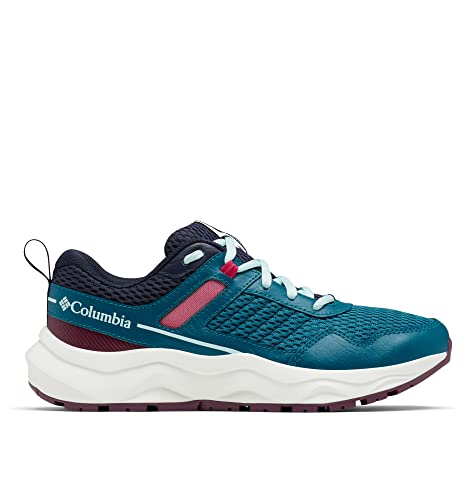 Columbia Women's Plateau Hiking Shoe, Deep Water/Icy Morn, 7 #TOP5