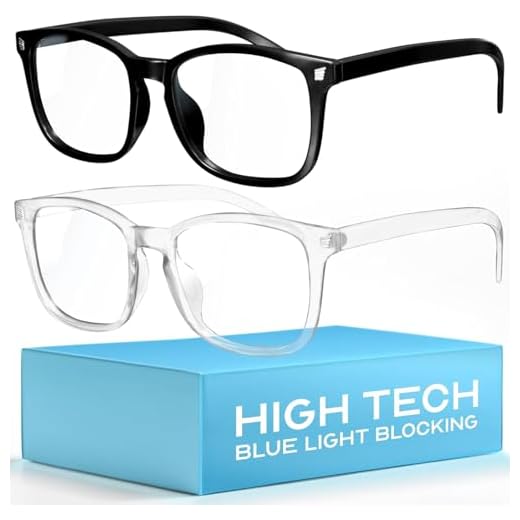 livho High Tech Blue Light Glasses - Advanced up to 99% Blue Light Blocking Computer Glasses - Screen Fatigue & UV Protection