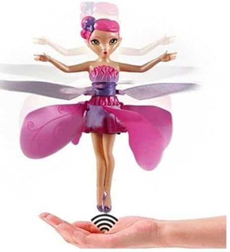 Flying Toy Magic Flying Fairy Princess Doll Sky Dancers Flying Dolls Flying Princes Flying Fairy Toys for Girl Flying Fairy Magic Ball Toy Flying Princess Doll, New Model