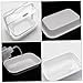 SAFIGLE Ok Mirror Care Tray Multi- Washing Compact Non-Slip Essential for Rgp Ok Lens Users