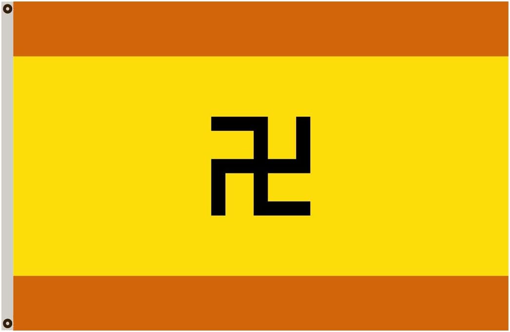 Fyon Diplomat-Flags Guna Yala, Panama Flag Banner (12x18inch)