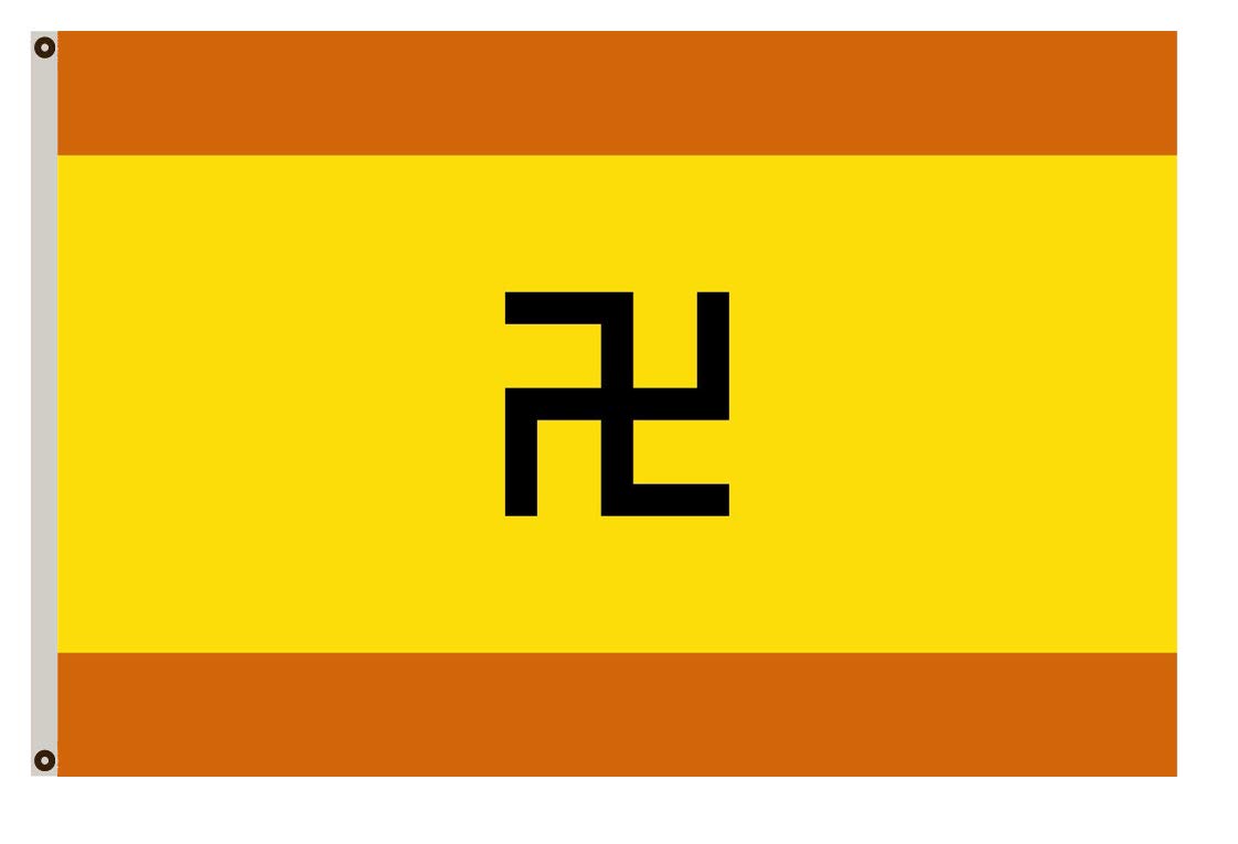 Fyon Diplomat-Flags Guna Yala, Panama Flag Banner (12x18inch)